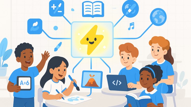 Blitzly AI Tutor Interface